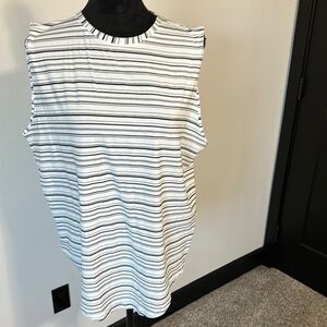 Lululemon Athletica Striped Muscle Tee